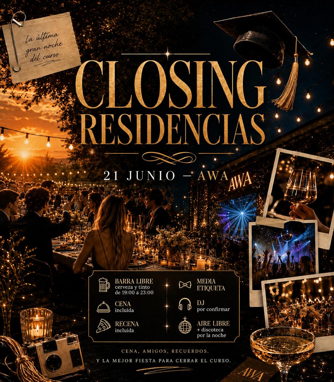 Closing Residencias en AWA - Puerto de la Torre